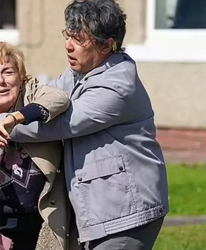 Daniel York Loh I Fought the Law S01 Grey Jacket For Sale