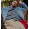 Davey Fisher Finding Mr. Christmas S02 Denim Jacket For Sale