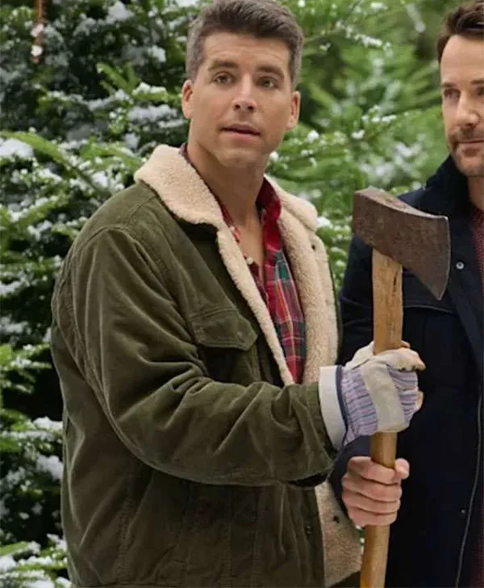 David Pinard We Met in December Green Jacket For Sale