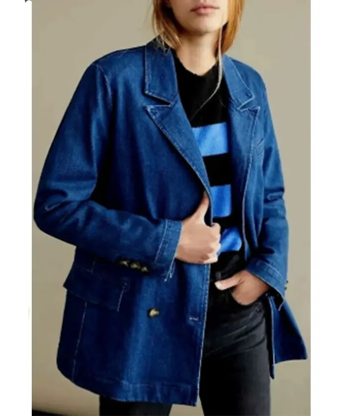 Diane Sterling NCIS Origins S02 Denim Blazer For Sale