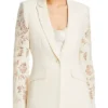 Dina Standish Alls Fair S01 Cut Out Sleeve Blazer For Sale