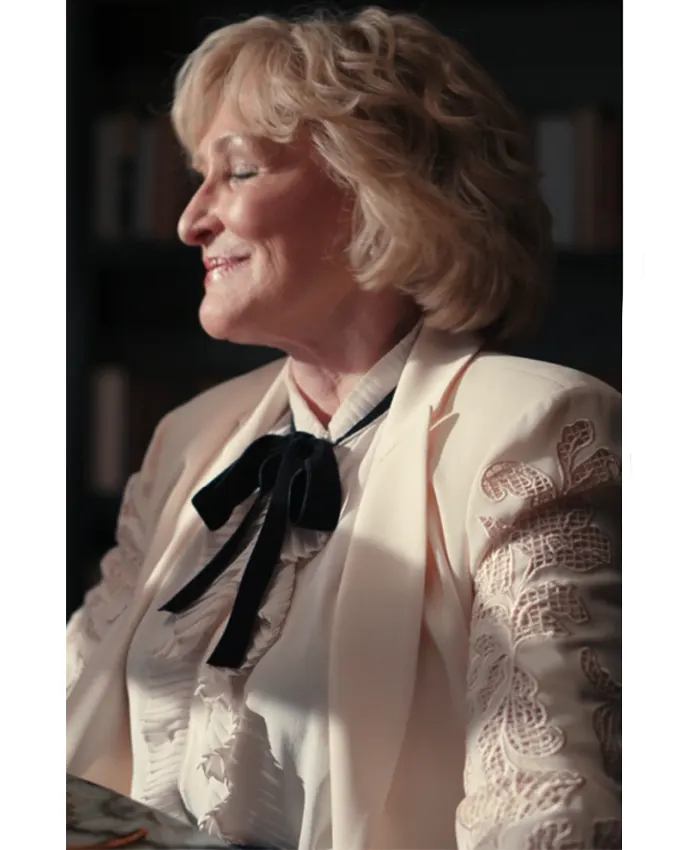 Dina Standish Alls Fair S01 Cut Out Sleeve Blazer