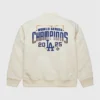 Dodgers Mitchell & Ness World Series Champions Bomber Jacket For Sale