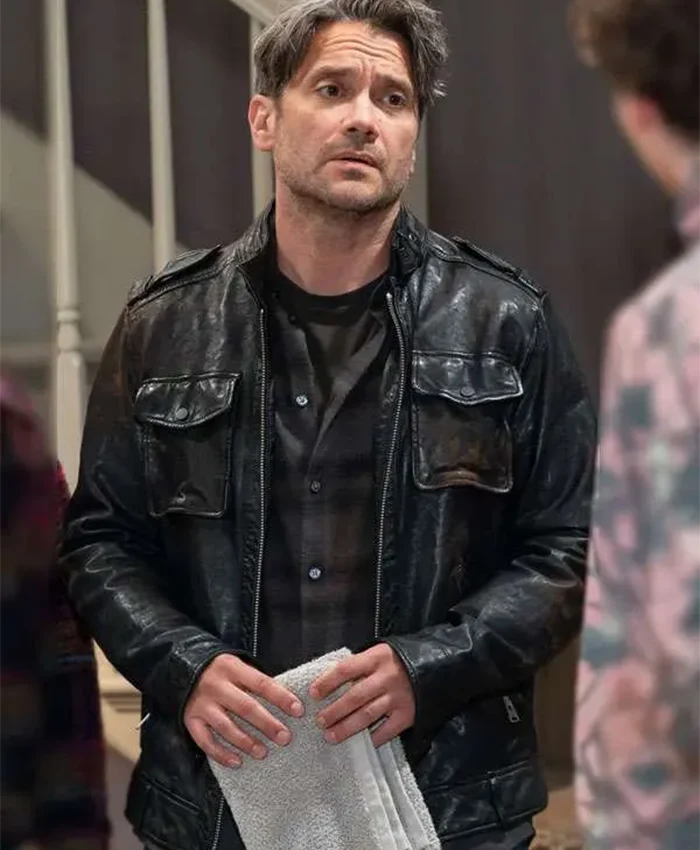 Dominic Zamprogna General Hospital Leather Jacket