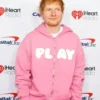 Ed Sheeran iHeartRadio Pink Play Zip-up Hoodie