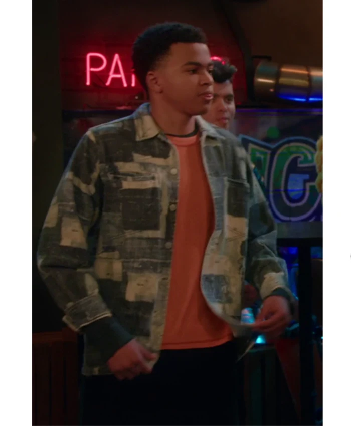 Elijah Vampirina Teenage S01 Patchwork Jacket