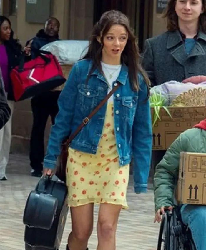 Ellie de Lange Run Away Blue Denim Jacket