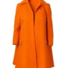 Elsbeth Tascioni Elsbeth S03 Orange Coat For Sale
