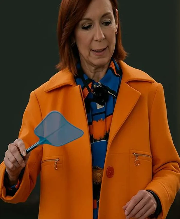 Elsbeth Tascioni Elsbeth S03 Orange Coat