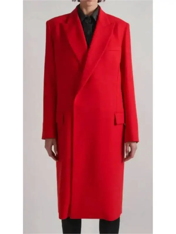 Emily Cooper TV Series Emily In Paris S05 Lily Collins Red Coat