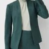 Emily Lane Mistletoe Murders S02 Green Blazer For Sale