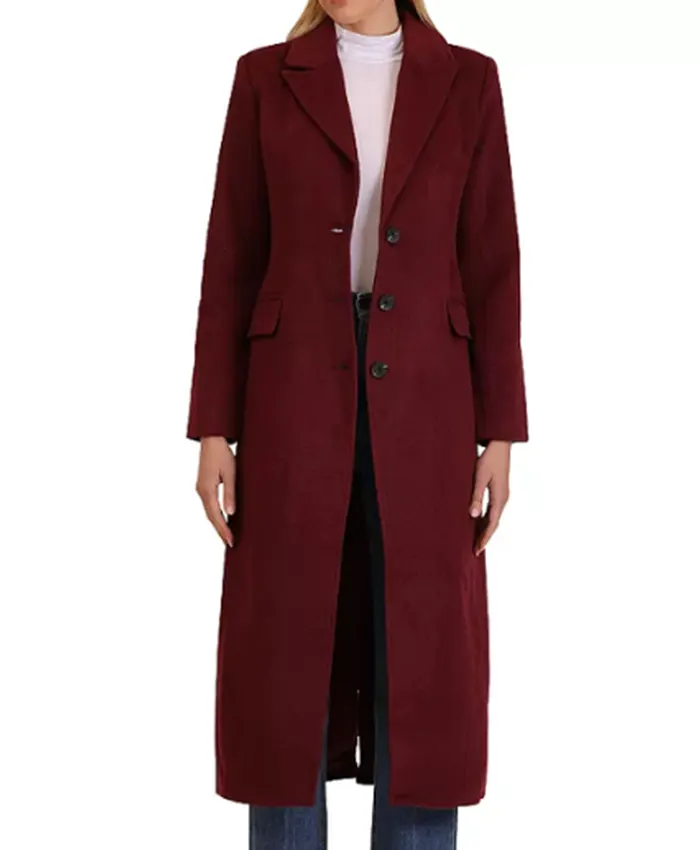 Emily Lane Murders S02 Maroon Coat For Sale