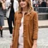 Emma Watson Spring Summer 2026 PWF Brown Coat