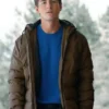 Evan Roderick A Make or Break Holiday Brown Puffer Jacket For Sale