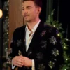 Finding Mr. Christmas Tv Series S02 Jonathan Bennett Black Velvet Blazer
