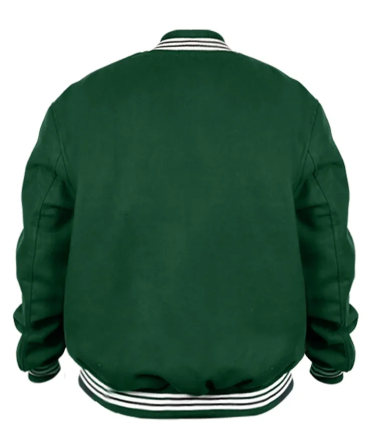 Football team Philadelphia Eagles 1960 Green Wool Varsity Jacket For Men and Women