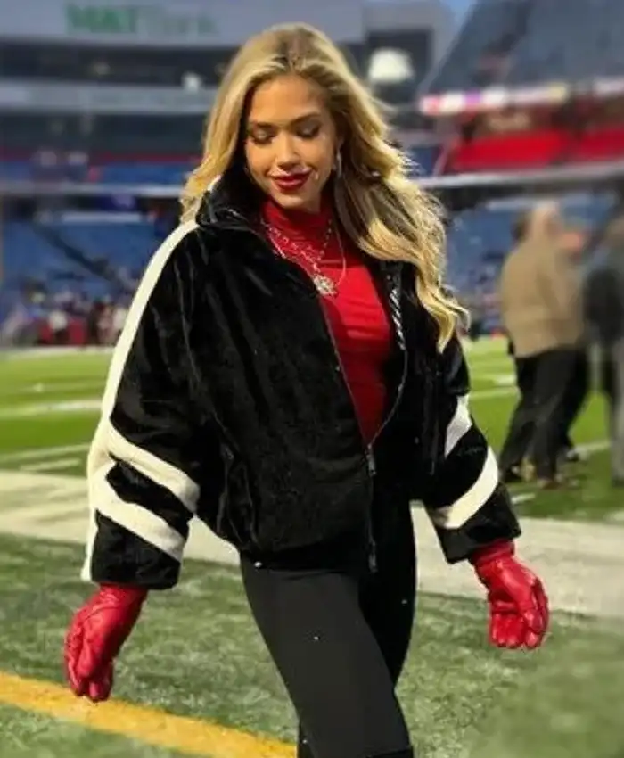 Gracie Hunt Reversible Puffer Jacket Front