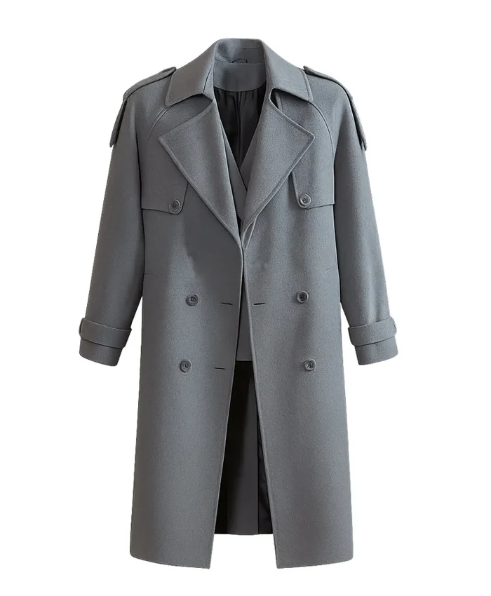 Harper Stern Industry S04 Grey Coat For Sale