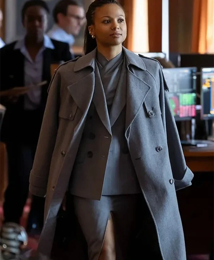 Harper Stern Industry S04 Grey Coat