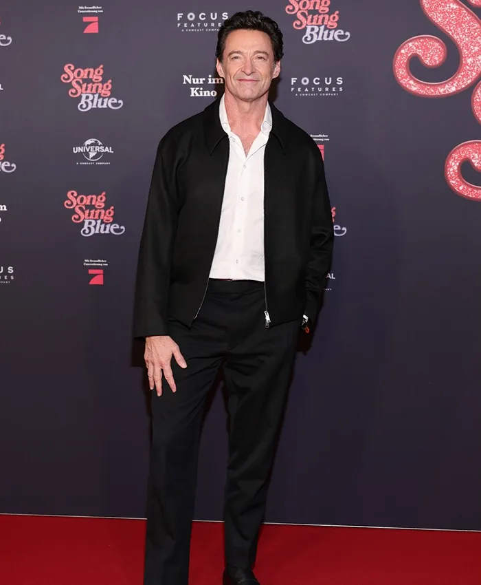 Hugh Jackman Song Sung Blue Black Jacket