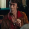 Hugh Jackman Song Sung Blue Brown Fringe Jacket For Sale