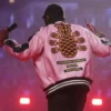 Idris Elba The BRIT Awards Pink Jacket-Back