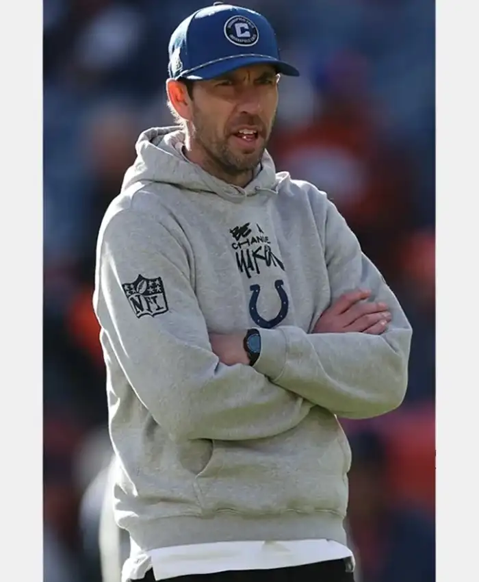 Indianapolis Colts Be A Change Maker Grey Hoodie For Sale