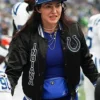 Indianapolis Colts Carlie Irsay-Gordon Bomber Jacket