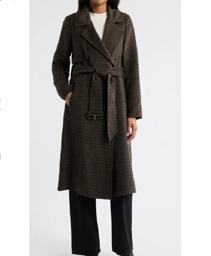 Isobel Castille FBI S08 Houndstooth Coat For Sale