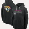 Jacksonville Jaguars 2025 Crucial Catch Black Hoodie