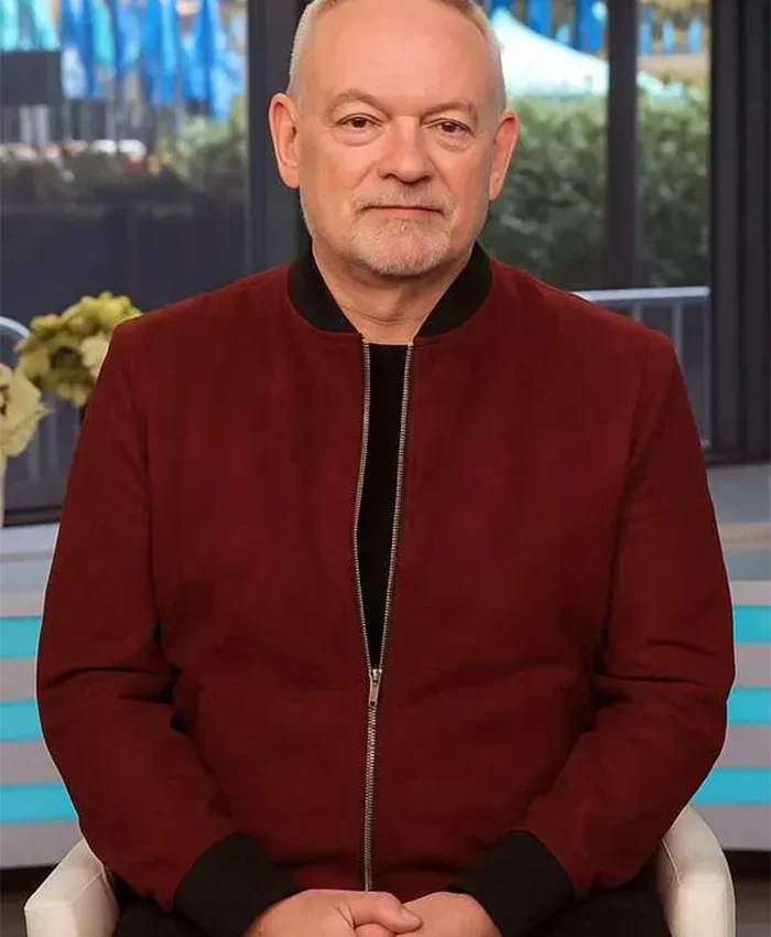 Jared Harris The Today Show Red Jacket