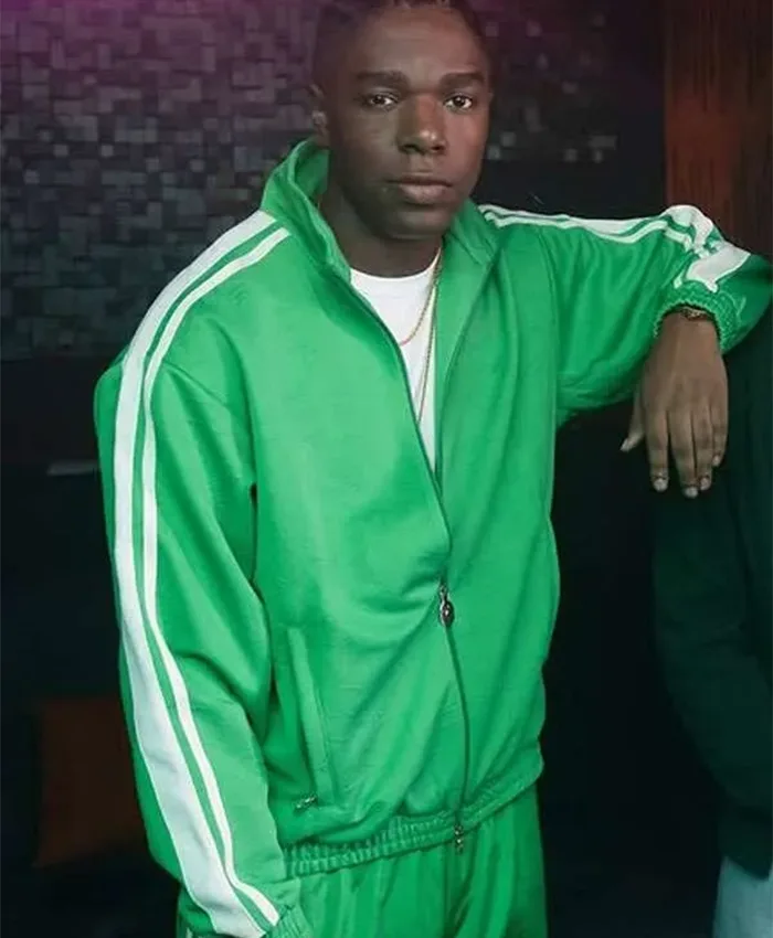 Jemarcus Kilgore All’s Fair S01 Green Track Jacket For Sale