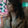 Jessica De Gouw Sunny Nights Snake Print Jacket
