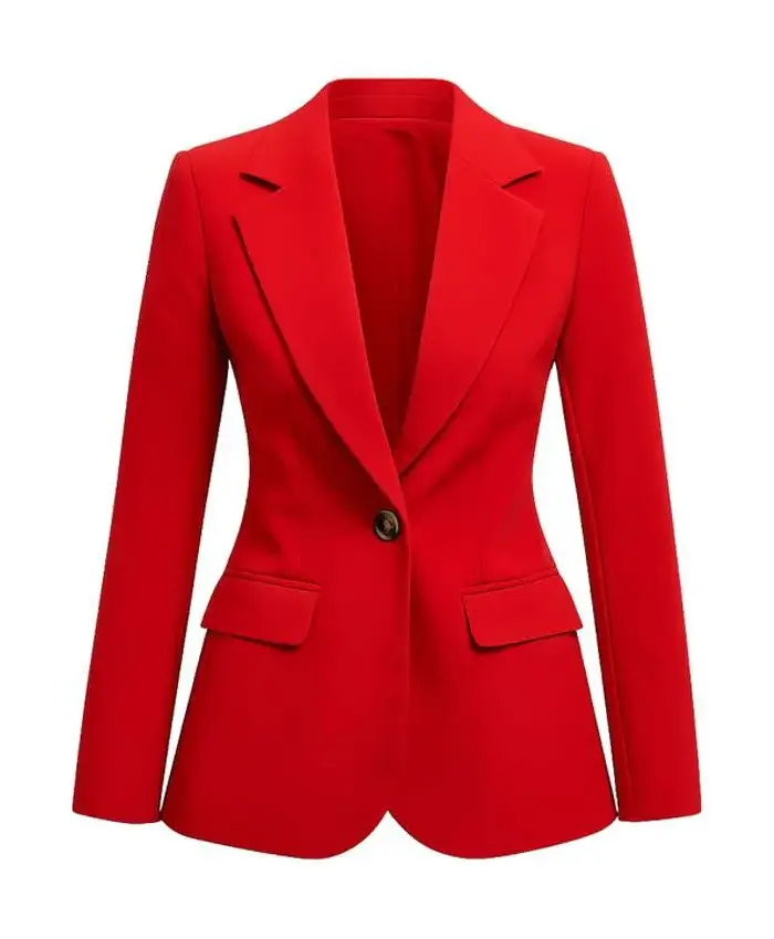 Jessica Markowski Owning Manhattan S02 Red Blazer For Sale