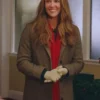 Jill Wagner Christmas at the Inn Grey Wool Coat