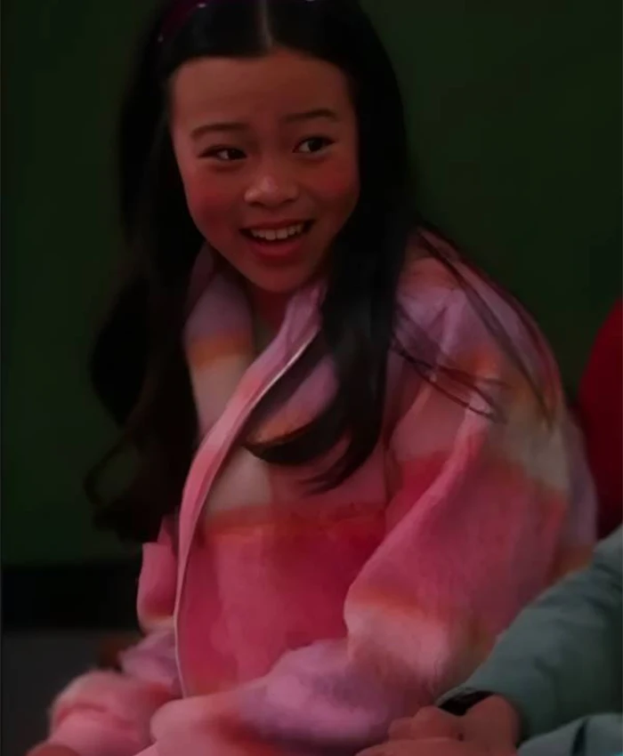 Jiwon Lee Vampirina Teenage Vampire S01 Pink Bomber Jacket