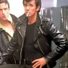Shop John Travolta Grease T-Birds Black Leather Jacket