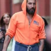 Jon Bernthal USA Flag Hoodie-closeup