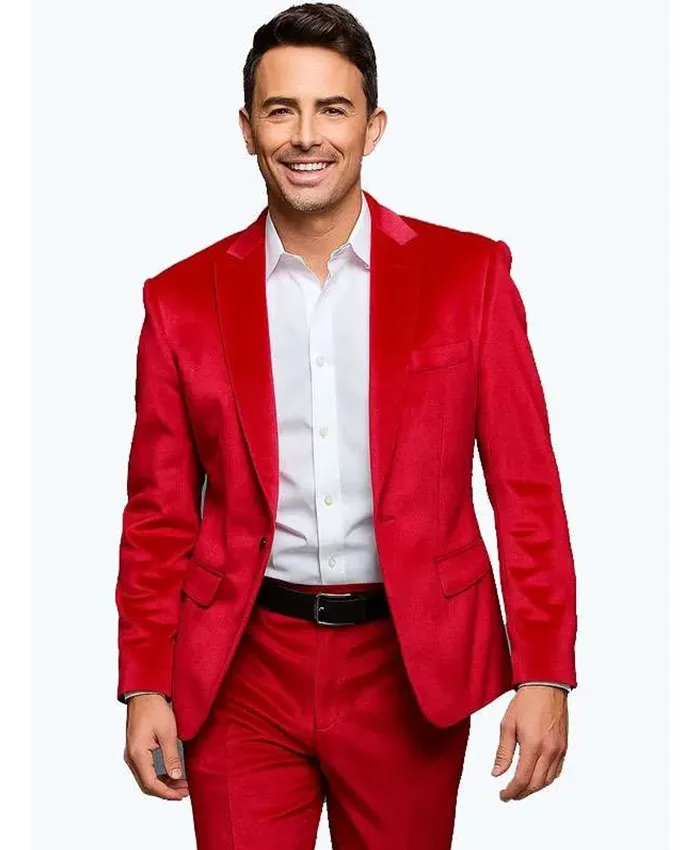 Jonathan Bennett Finding Mr Christmas Red Suit For Sale