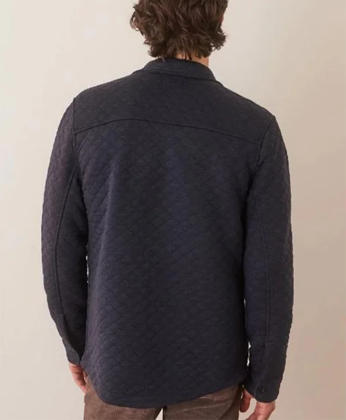 Jonathan Bennett Finding Mr Christmas S02 Blue Jacket For Sale