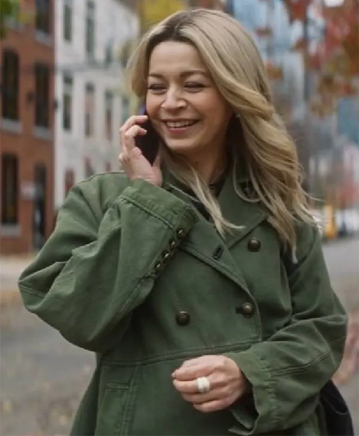 Julia Chan Ripple S01 Green Coat