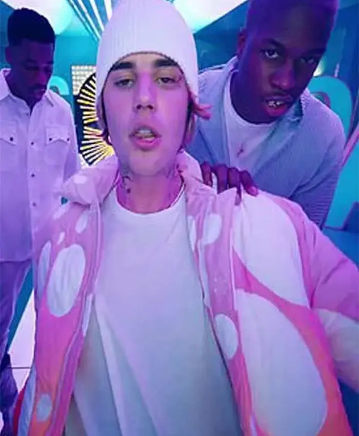 Justin Bieber Peaches Puffer Jacket For Sale