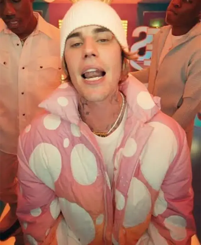 Justin Bieber Peaches Puffer Jacket