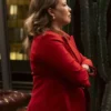 Justina Machado Matlock S02 Red Blazer For Sale