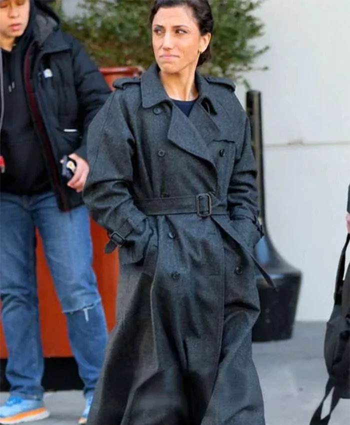 Kadia Saraf Dexter Resurrection S01 Trench Coat