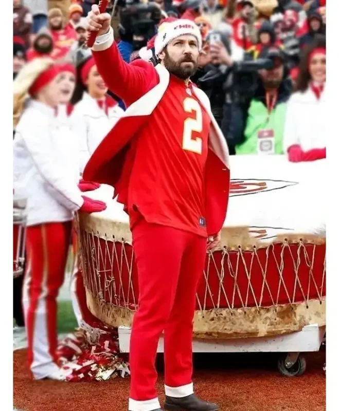 Kansas City Chiefs Paul Rudd Red Suit- side