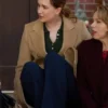 Katherine Barrell The Christmas Baby Brown Coat