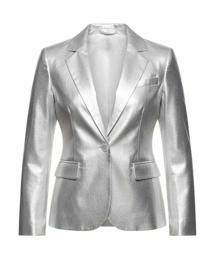 Kathleen Madigan The Family Thread Silver Blazer For Sale