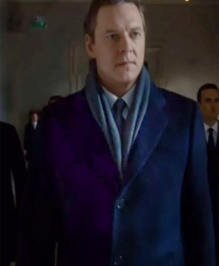 Kenneth Branagh The Thomas Crown Affair Wool Coat