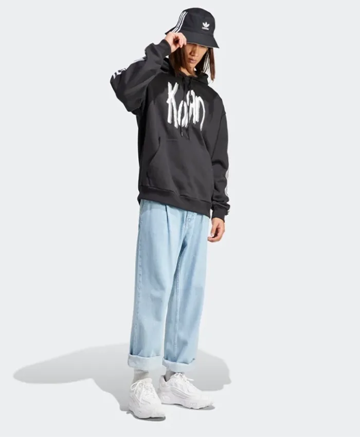 Korn Adidas Black Hoodie For Sale